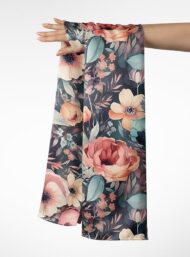 Petal flower style with pink,green colors - Image 3