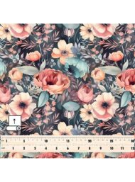 Petal flower style with pink,green colors - Image 5