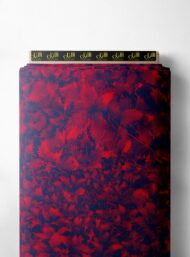 Leaf nature style with red, black colors