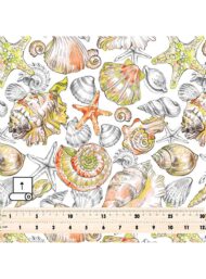 Shell ocean and sky style with orange,pink colors - Image 5