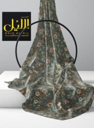 Petal flower style with green,pink colors - Image 2