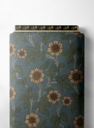 Leaf flower style with brown,green colors