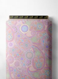 Bloom flower style with pink,purple colors