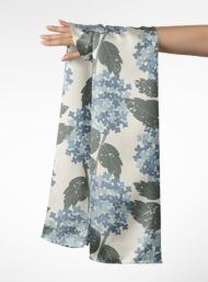 Leaf flower style with blue,grey colors - Image 3