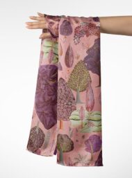 Tree nature style with purple,green colors - Image 3