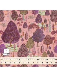 Tree nature style with purple,green colors - Image 5