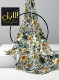 Petal flower style with green,yellow colors - Image 2