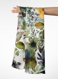 Petal flower style with green,yellow colors - Image 3