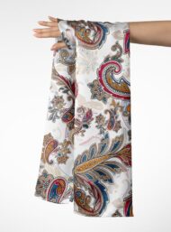 Swirl flower style with red,blue colors - Image 3