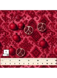 Pomegranate flower style with red, pink colors - Image 5