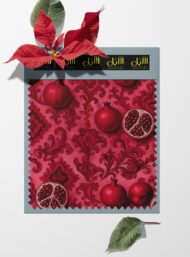 Pomegranate flower style with red, pink colors - Image 6