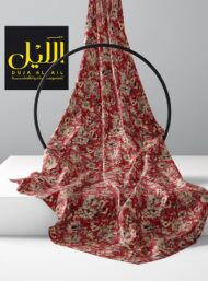 Petal flower style with red, brown colors - Image 2