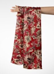 Petal flower style with red, brown colors - Image 3