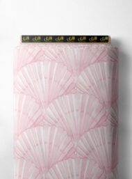 Shell nature style with pink, white colors