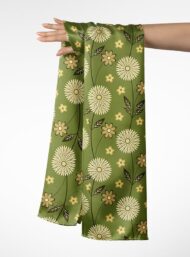 Petal flower style with green,yellow colors - Image 3