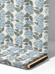 Leaf flower style with blue,grey colors - Image 4