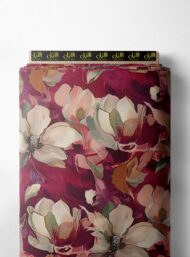 Petal flower style with pink,white colors