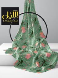 Palm nature style with green,pink colors - Image 2