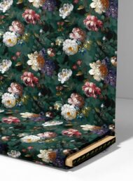 Bloom flower style with green,white colors - Image 4