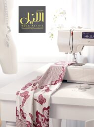 Butterfly flower style with red, white colors - Image 7