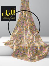 Leaf flower style with pink,yellow colors - Image 2