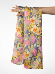 Leaf flower style with pink,yellow colors - Image 3