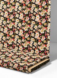 Bloom flower style with black,pink colors - Image 4