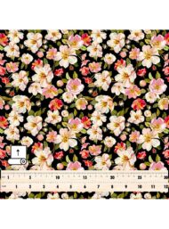 Bloom flower style with black,pink colors - Image 5