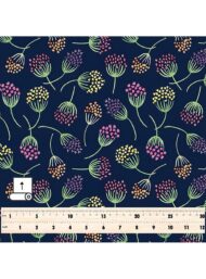 Bloom flower style with green,purple colors - Image 5