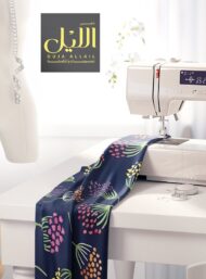 Bloom flower style with green,purple colors - Image 7