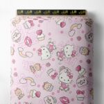 Cat others style with pink,red colors