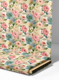 Petal flower style with pink,blue colors - Image 4