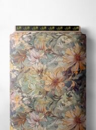 Petal flower style with pink,yellow colors