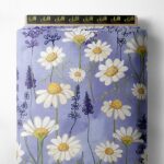 Petal flower style with white,green colors