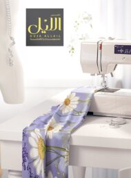 Petal flower style with white,green colors - Image 7