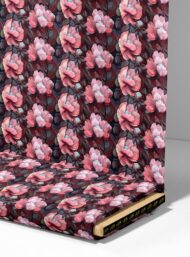 Bloom flower style with pink,green colors - Image 4