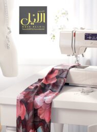 Bloom flower style with pink,green colors - Image 7