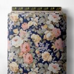 Rose flower style with pink,white colors