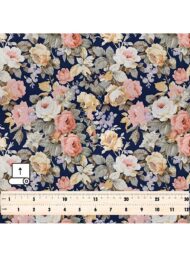 Rose flower style with pink,white colors - Image 5