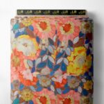 Bloom flower style with red,yellow colors