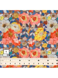 Bloom flower style with red,yellow colors - Image 5