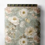 Petal flower style with pink,white colors