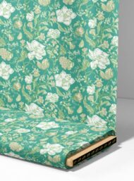 Bloom flower style with green, white colors - Image 4