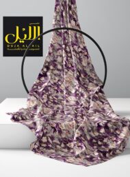 Petal flower style with purple,white colors - Image 2