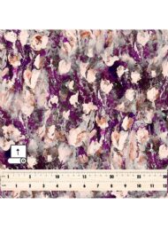 Petal flower style with purple,white colors - Image 5