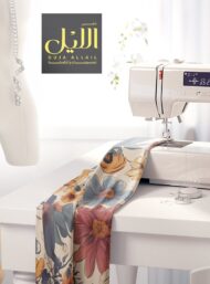 Bloom flower style with blue,pink colors - Image 7