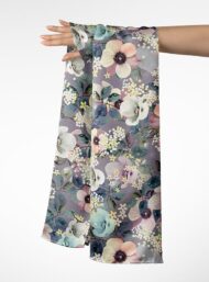 Bloom flower style with pink,blue colors - Image 3