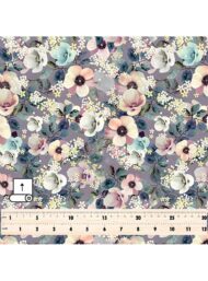 Bloom flower style with pink,blue colors - Image 5