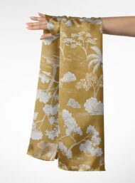 Palm nature style with white,yellow colors - Image 3