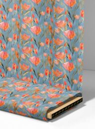 Petal flower style with pink,orange colors - Image 4